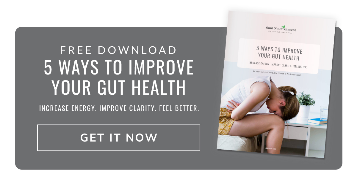 5 Ways To Improve Your Gut Health • Soul Nourishment