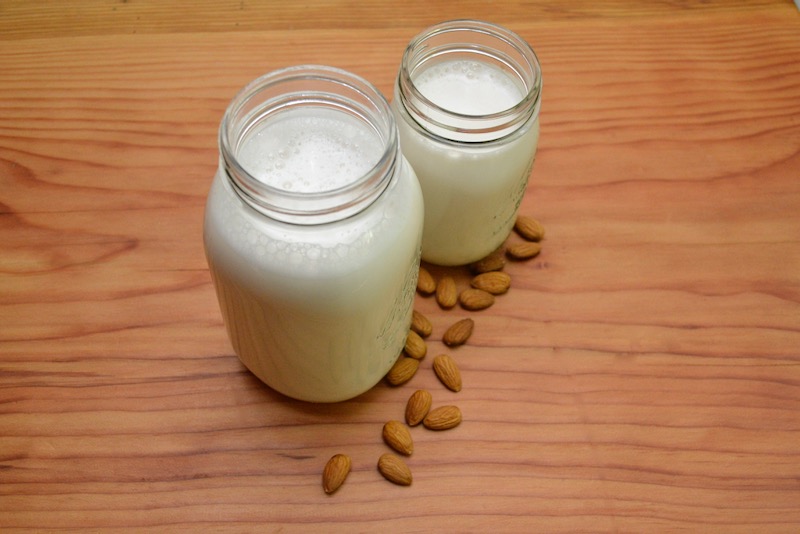 Plain almond milk 